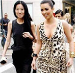 Kim Kardashian Vera Wang