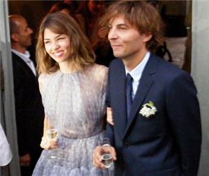 Sofia Coppola Wedding