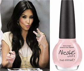Kim Kardashian Wedding Nail Polish