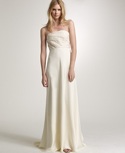 Spun gold Tiernan gown