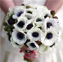 anemone-berrie-wedding-bouquet 