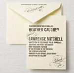 Crane and Co invitations