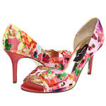 Floral Wedding Pumps