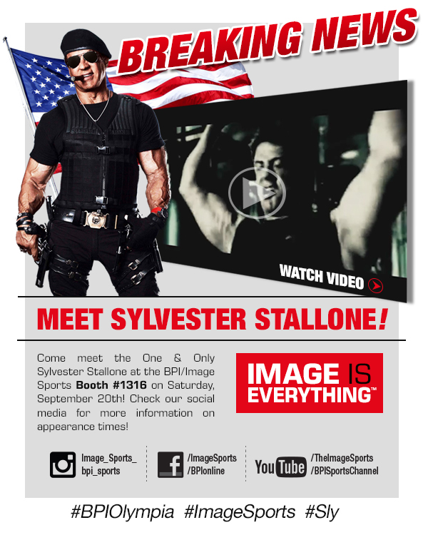 Sylvester Stallone at 2014 Olympia