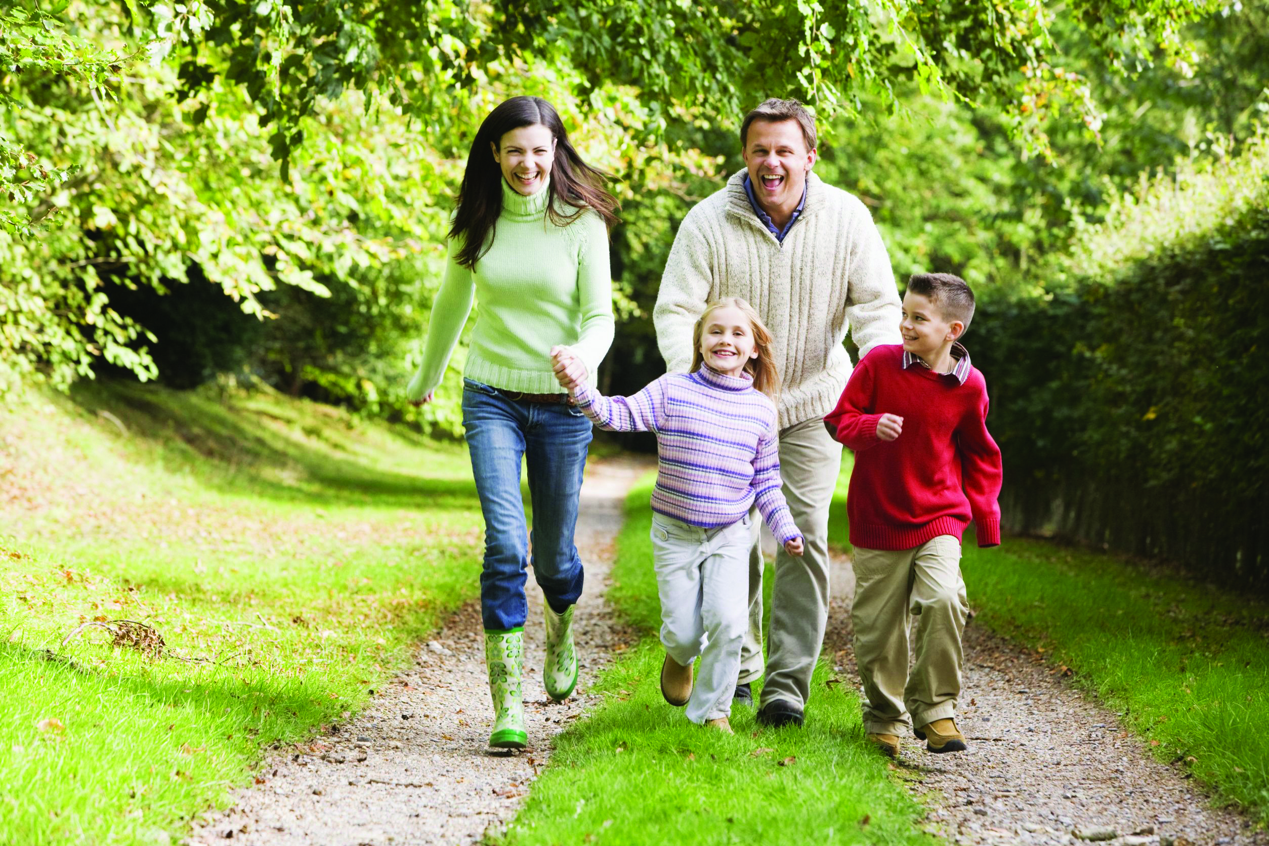 Family-Taking-A-Walk