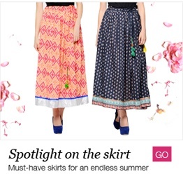 spotlight on the skirt