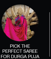 dressing up for durga puja