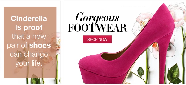gorgeous footwear
