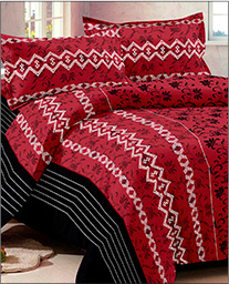rinted cotton bedshett