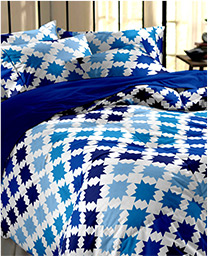 printed cotton double bedsheet