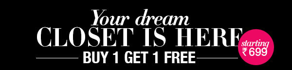 buy 1 get 1 free starting Rs. 699