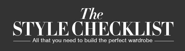 style checklist 