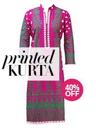 printed kurta