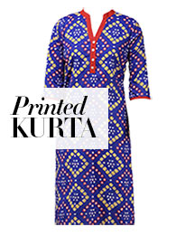 printed kurta