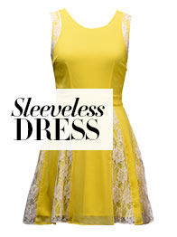 sleeveless dress