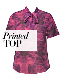 printed top