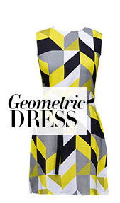 geometric dress