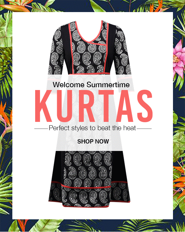 welcome summertime kurtas