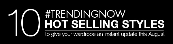 10 hot selling styles