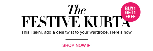 Shine in the festive kurta