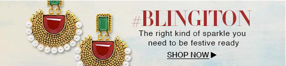 ethnic pattern stone embellished earrings