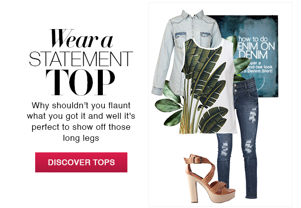 Wear a statement top