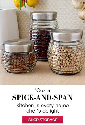 Coz a spick-and-span kitchen