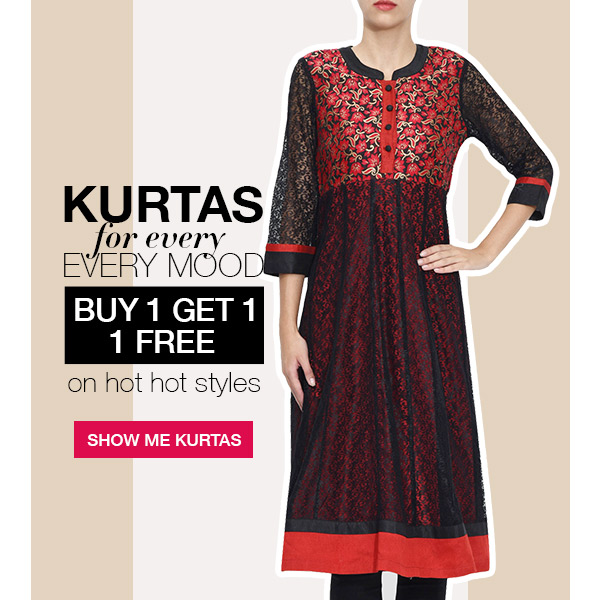 Kurtas Buy 1 Get 1 Free