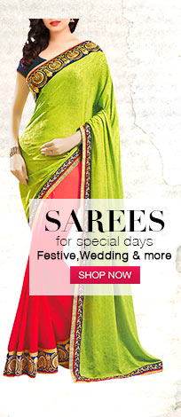 Sarees for special days