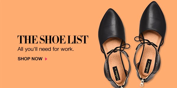 THE SHOE LIST