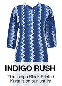 INDIGO RUSH KURTAS