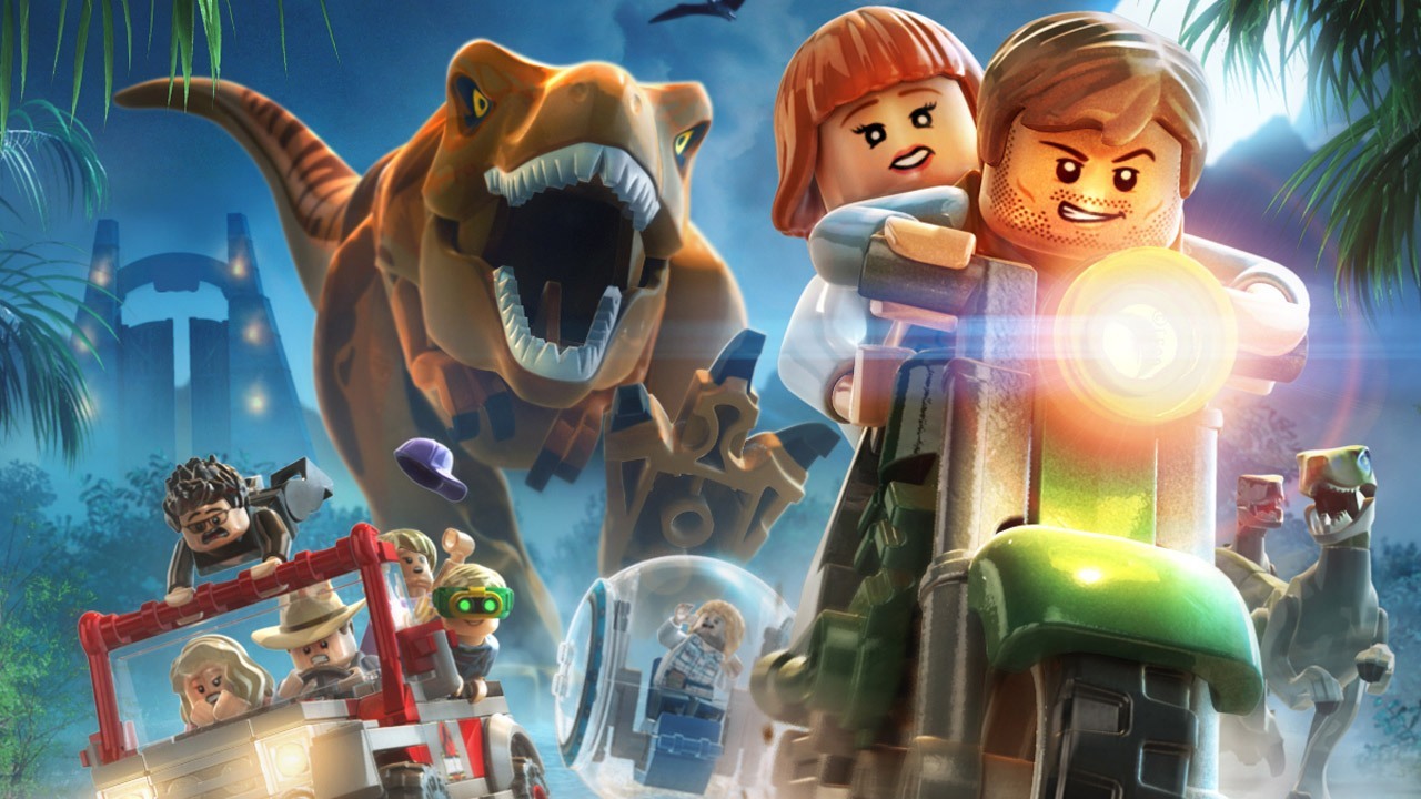 LEGO Jurassic World screen.  Warner Bros. Interactive