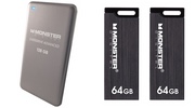 Save on two Monster Digital storage solutions