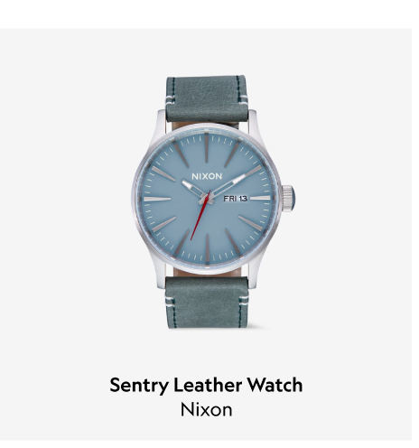 Sentry Leather Watch