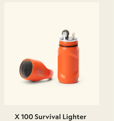 X 100 Survival Lighter