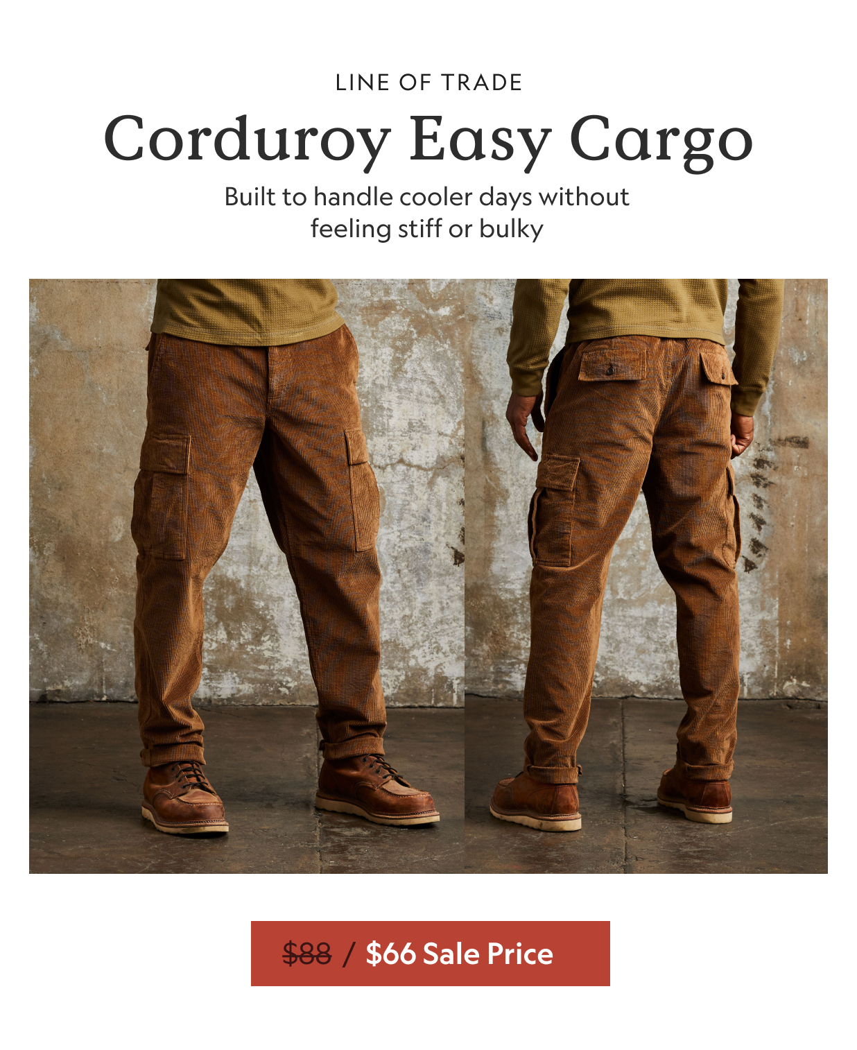 Corduroy Easy Cargo