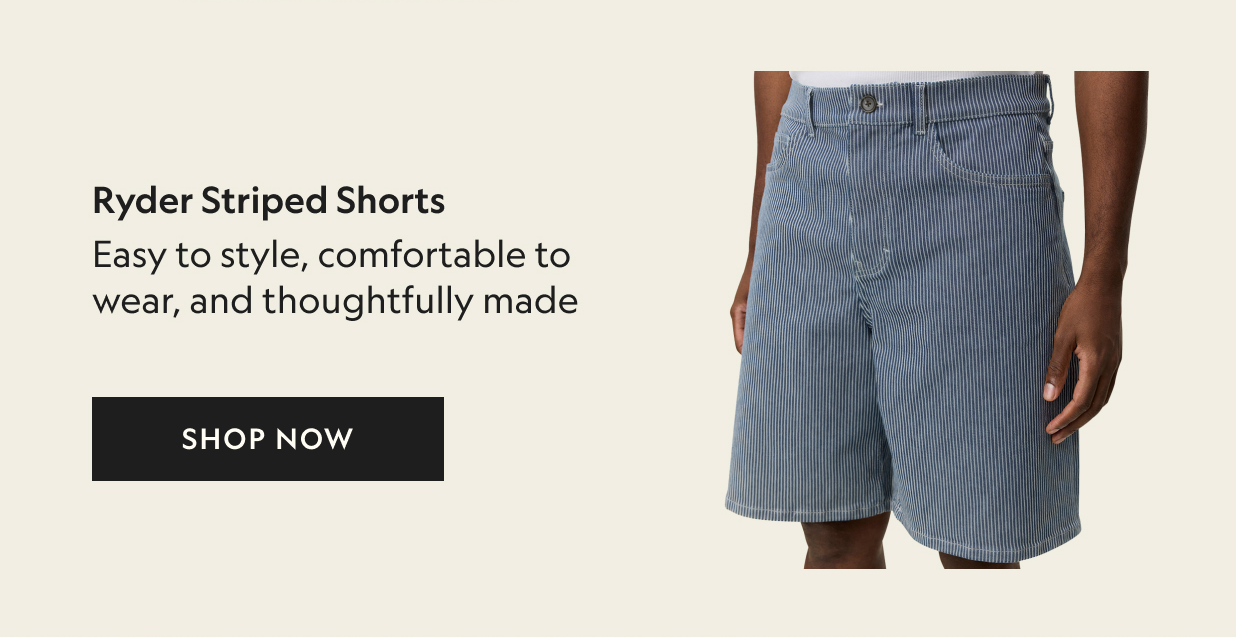 Ryder Striped Shorts