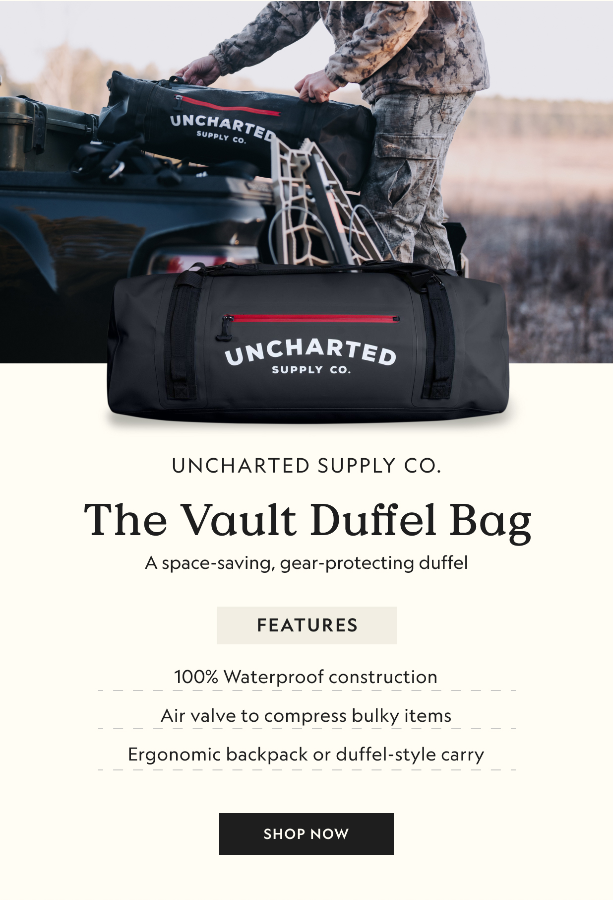 The Vault Duffel Bag