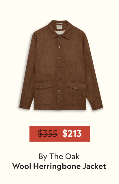 Wool Herringbone Jacket