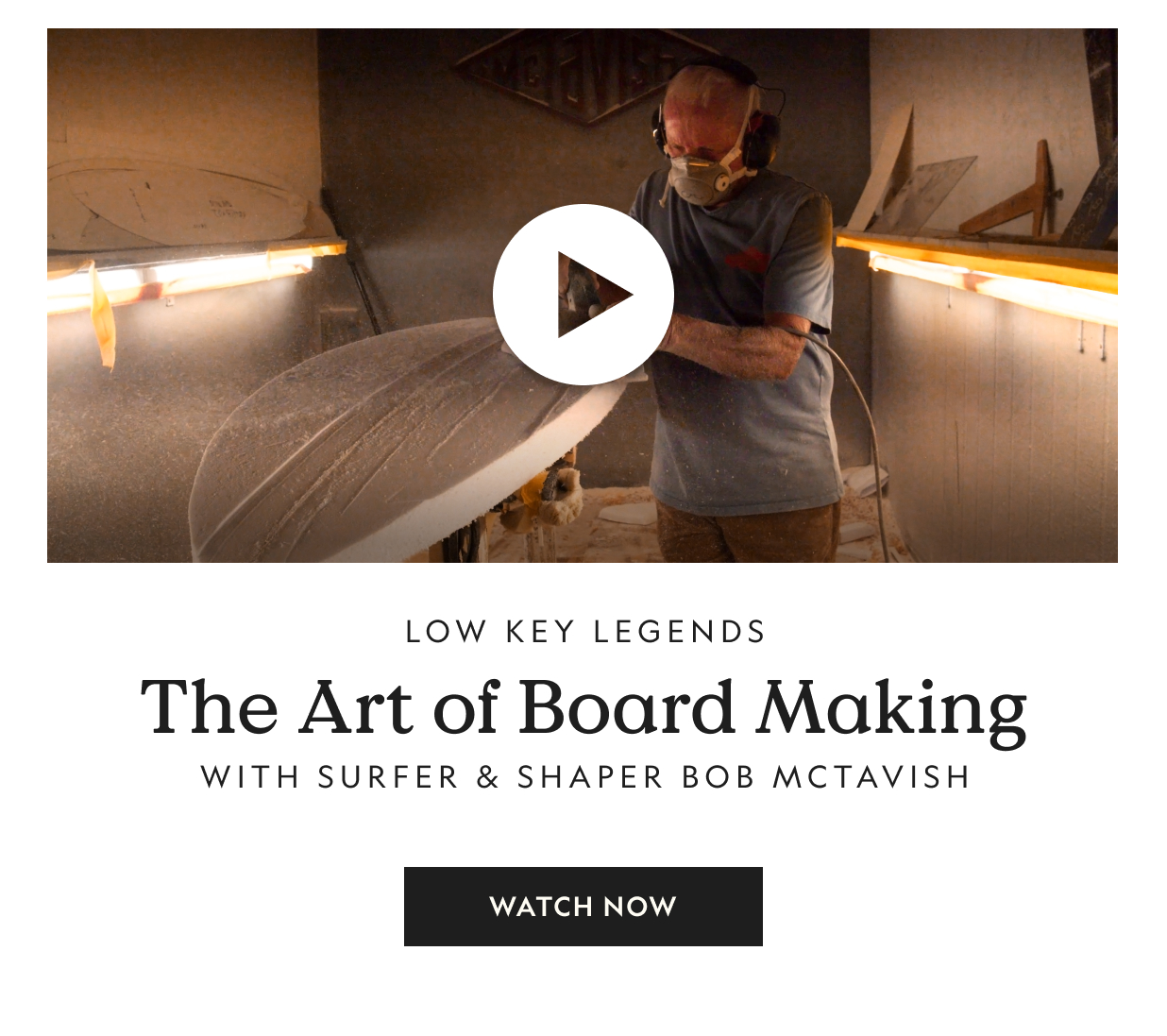 Surfer & Shaper Bob McTavish on the Art of Board Making | Low Key Legends