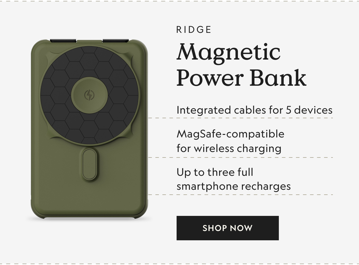 Ridge Magnetic Power Bank