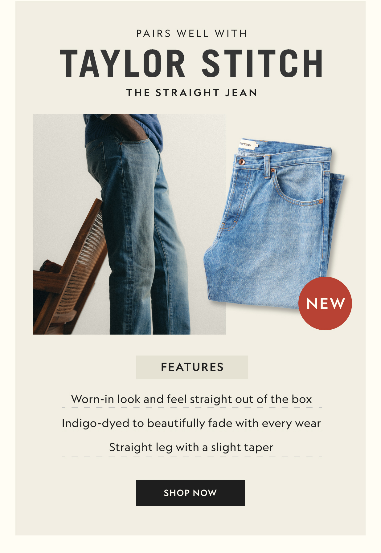 The Straight Jean