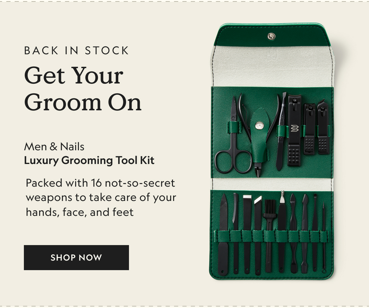 Luxury Grooming Tool Kit