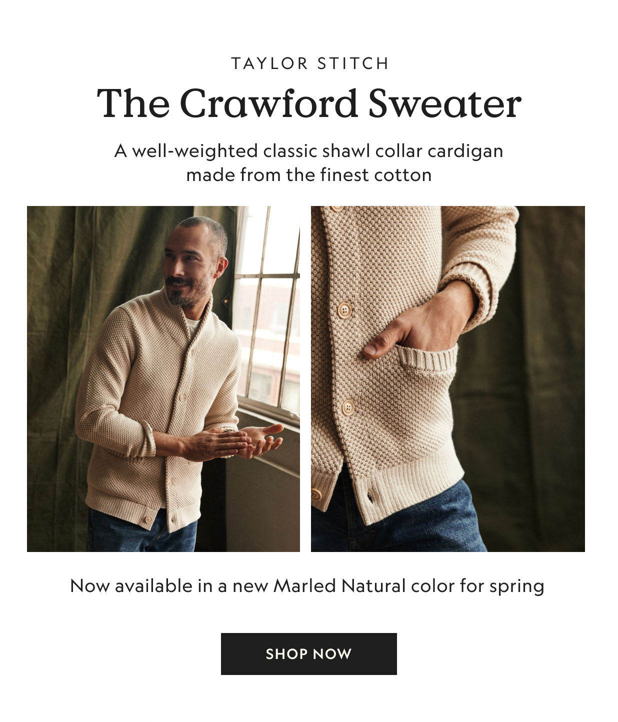 The Crawford Sweater