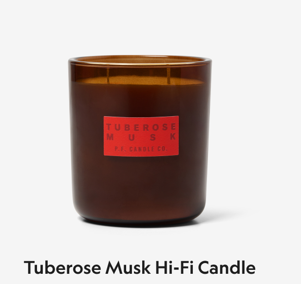 Tuberose Musk Hi-Fi Candle