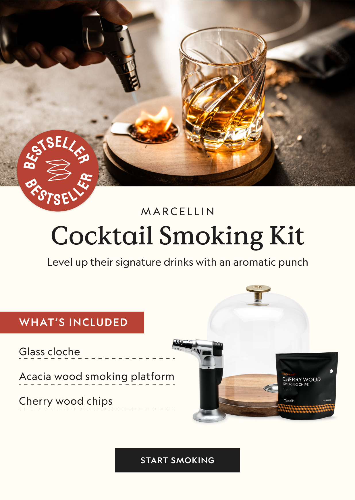 Cocktail Smoking Kit