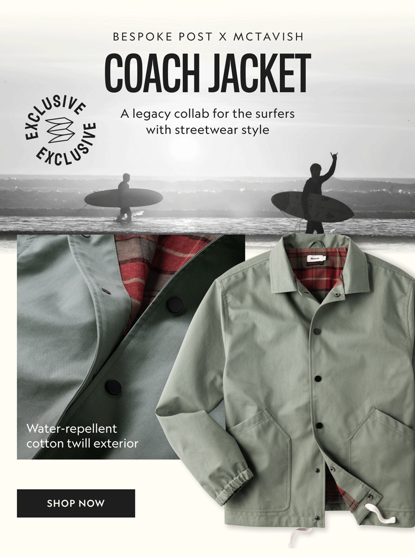 Bespoke Post x McTavish Coach Jacket
