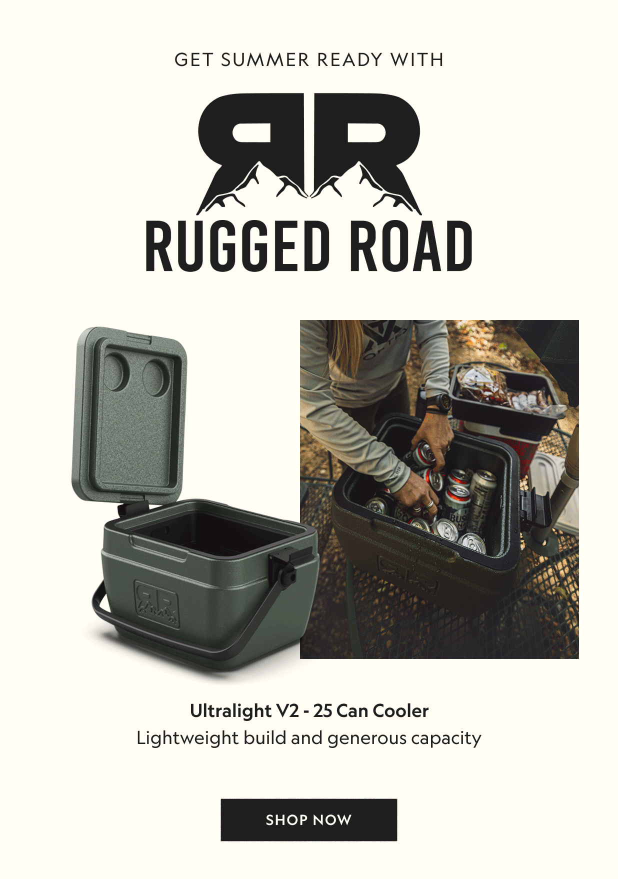 Ultralight V2 - 25 Can Cooler
