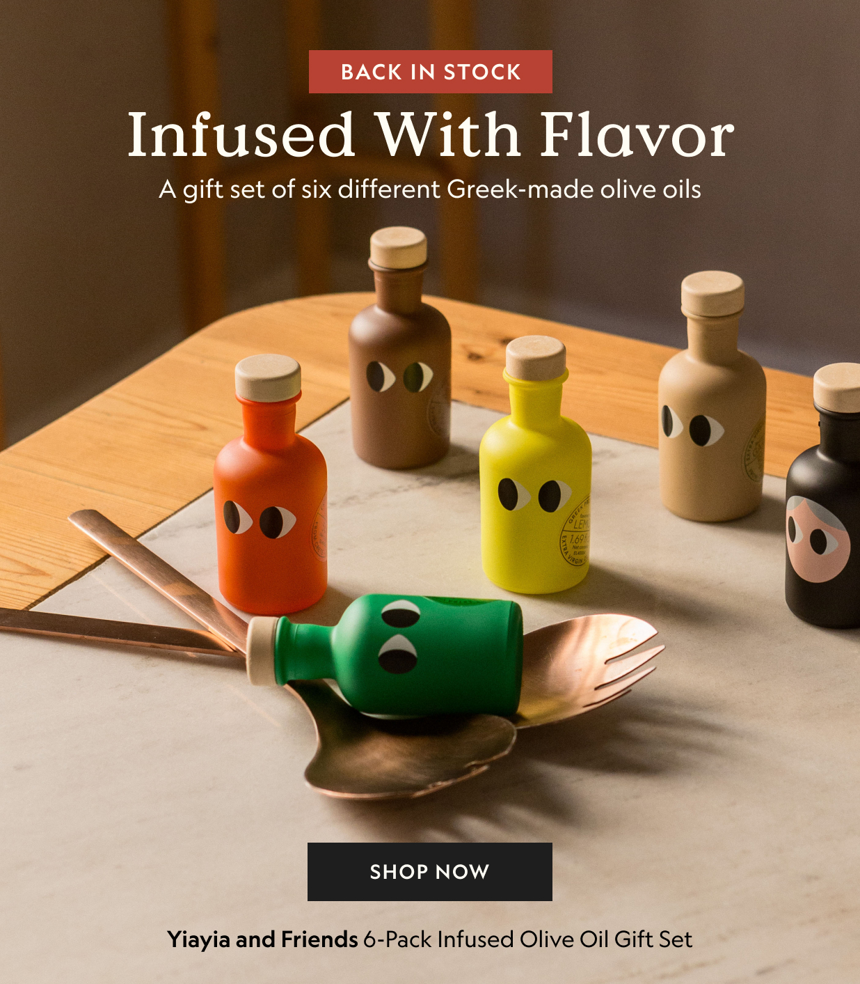 6-Pack Infused Olive Oil Gift Set