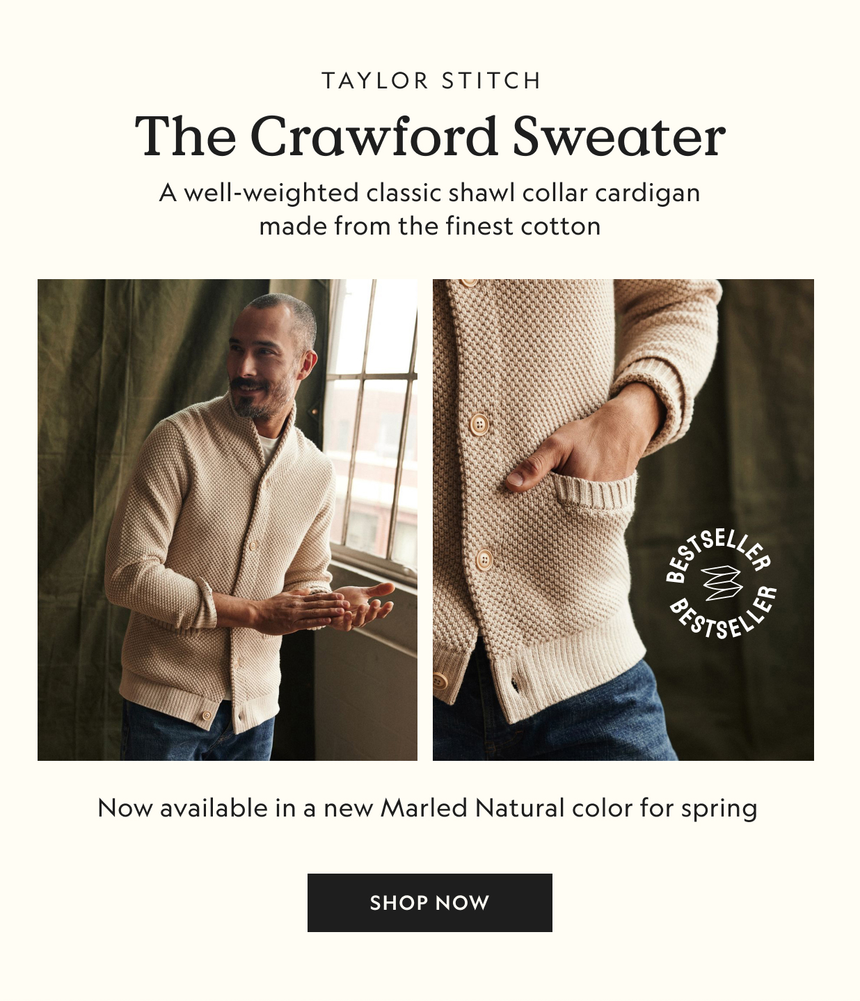 The Crawford Sweater